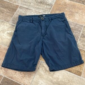 Rip Curl Dark Blue Tailored Fit Mens Shorts Size 32 ~9" inseam